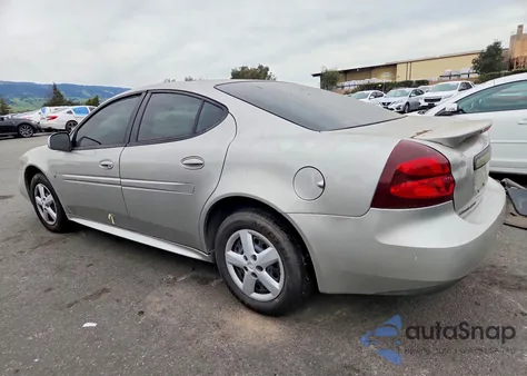 2007 Pontiac Grand Prix z USA, uszkodzony, nr VIN 2G2WP552871193112